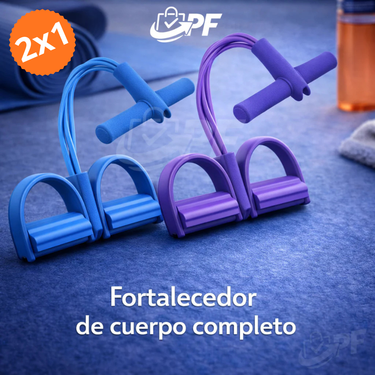 PowerPedal™ Entrenador elástico 4 en 1