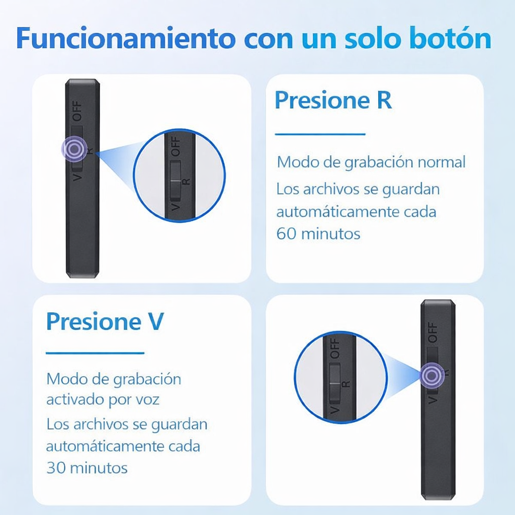 Grabadora de Voz Compacta