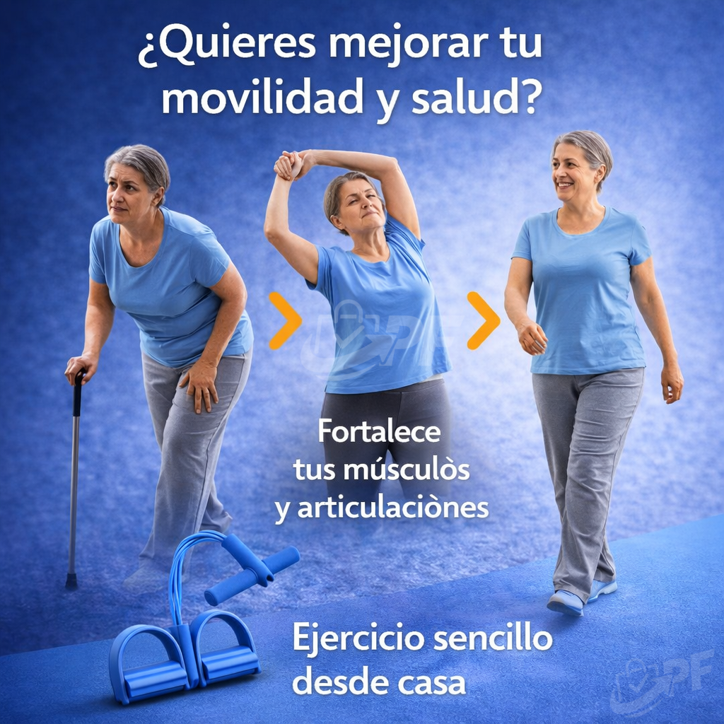 PowerPedal™ Entrenador elástico 4 en 1