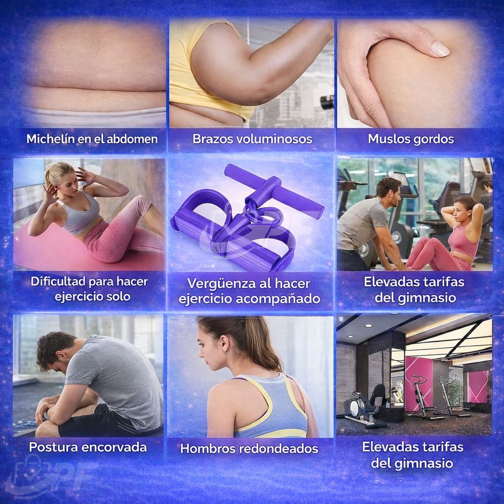 PowerPedal™ Entrenador elástico 4 en 1