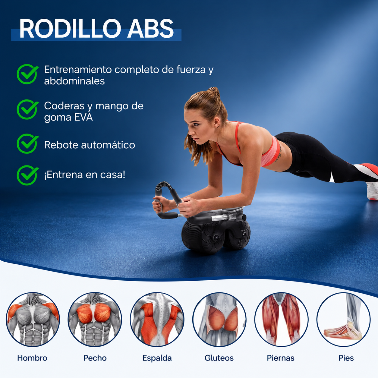RollFit™- Rodillo de entrenamiento